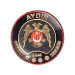 Çukurova Ütü Aydın Çevik Kuvvet Polis Arması 3D Plastik Tpu, Yeni Tip, Cırtlı, Standart Ölçü,