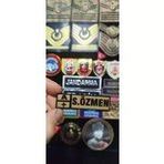 Çukurova Ütü Bizon Derisinden Compat Şapka Için Isimlik 7 Cm X 2 Cm Cırtlı (Komando, Kamuflaj)