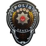 Çukurova Ütü Emniyet Genel Müdürlüğü Polis Arması 3d, 2025 Yeni Model Tip Cırtlı, Standart Ölçü