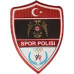 Çukurova Ütü Spor Polisi Gögüs 3D Arması Plastik Tpu, 2025 Yeni Tip, Bir Çift Cırtlı, Standart Ölçü, 1.sınıf