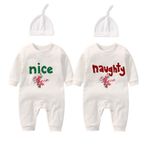 culbutomind Bebek İkizler Tulum Kar İkizleri Bebek Kar Noel Yenidoğan Erkek Kız Noel Kıyafetleri, Beyaz Güzel Kar Bebek İkiz, 6-9 Months