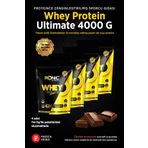 CULINARY CRAFTS Ronic Nutrition Whey Protein Tozu Ultimate 4000 G Kas Yapılanmasına Yardımcı Protein Tozu (Çikolata Aromalı) Shaker Ve 2 Adet Tek Kullanımlık Whey Hediye