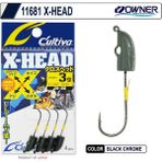 Cultiva 11681 X-Head LRF Jig Head