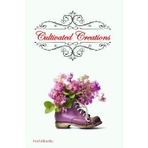 Cultivated Creations Notebook - CC#01: Boot Series, 150 Lined Blank White Pages Notebook for Gardeners, Florists & Flower Lovers, 29 lines p.p with corner motif