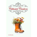 Cultivated Creations Notebook - CC#03: Boot Series, 150 Lined Blank White Pages Notebook for Gardeners, Florists & Flower Lovers, 29 lines p.p with corner motive