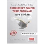 Cumhuriyet Dönemi Türk Edebiyatı Soru Bankası - Feyzullah Çelikbağ Mehmet Saylan