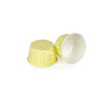 Cupcake Kalıbı Büyük Boy 62*40 Mm (100 Adet) Puantiyeli Sarı