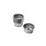 Cupcake Kalıbı Büyük Boy 62*40 Sufle-muffin Kek Kalıbı - 50'li Gümüş