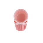 Cupcake Kalıbı Minik Boy Düz Renk 38*30 Mm - 50 Adet Pembe