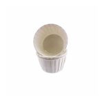Cupcake Kalıbı Orta Boy Düz Renk 50*39 Mm - 50 Adet Beyaz