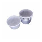 Cupcake Kalıbı Orta Boy Düz Renk 50*39 Mm - 50 Adet Gri
