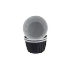 Cupcake Kalıbı Orta Boy Düz Renk 50*39 Mm (50 Adet) Siyah