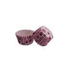 Cupcake Kalıbı Pet Kapsül Kek Kalıbı 48X34 MM - 100 Adet Mutfak Desenli