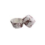 Cupcake Kalıbı Pet Kapsül Kek Kalıbı 48X34 MM - 100 Adet Ruzgar Türübünü Desenli