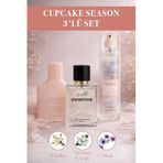Cupcake Season Saç Parfümü Body Mist ve EDP Parfüm Seti