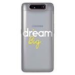 Cupcase Samsung Galaxy A80 DreamBig Desenli 4K Ultra HD Resimli Esnek Silikon Cep Telefonu Kılıf