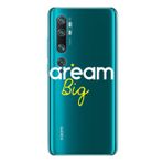 Cupcase Xiaomi Mi Note 10 DreamBig Desenli 4K Ultra HD Resimli Esnek Silikon Cep Telefonu Kılıf