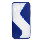Cupcase®Apple iPhone 11 Pro Uyumlu Kılıf Su Yolu Tasarımlı Yarı Transparan Şeffaf Kamera Lens Korumalı Uzun Ömürlü Kapak - Lacivert