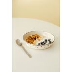 Cupid Emaye Bowl Tabağı - Bowl Kase - Salata Kasesi - Sunum Kasesi 21CM - Bej