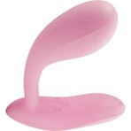 Cupidon Cupide 12 Titreşimli Telefon Kontrollü Şarjlı Kavisli G-Spot App Teknolojik Silikon Pembe Vibratör