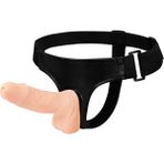 Cupidon Cupide 15 cm Belden Bağlamalı Içi Dolu Strapon Penis