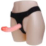 Cupidon Cupide 20 cm Içi Dolu Belden Bağlamalı Strapon Penis Dildo