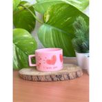 Cupova Kalpli Kupa Bardak, I Love You, Sevgililer Günü, Doğum Günü, Hediye - 1 Adet - Pembe