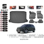 Cupra Ateca 2024 Model 3D Bagaj Havuzu+4d Havuzlu Paspas Seti - Siyah