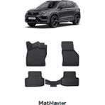 Cupra Ateca 2024 Model 5d Ekstra Havuzlu Paspas - Siyah