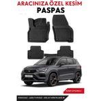 Cupra Ateca 2024 Model Araca Özel Havuzlu Paspas Takım - Siyah