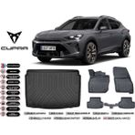 Cupra Formentor 2021 Model Alt Bagaj Havuzu Araca Özel Siyah Extra Havuzlu Paspas Takımı