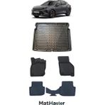 Cupra Formentor 2022 Model 5d Premium Ekstra Havuzlu Paspas ve Bagaj Havuzu Set - Siyah