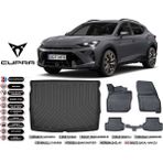 Cupra Formentor 2022 Model Üst Bagaj Havuzu Araca Özel Siyah Extra Havuzlu Paspas Takımı