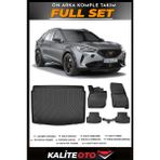 Cupra Formentor Alt Bagaj Havuzu+4.5d Havuzlu Paspas Seti 2022 Model - Siyah