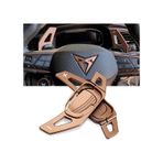 Cupra Formentor F1 Kulakçık Bronz Vites Pedalı Shifter Metal Kahverengi