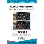 Cupra Formentor Jant Kaplama Sticker / Model 1