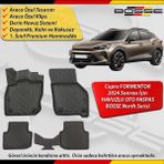 Cupra Formentor Paspas Araca Özel 2024 ve Sonrası Derin Havuzlu Paspas Bosse North Serisi - Siyah