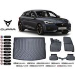 Cupra Leon 2024 Model Üst Bagaj Havuzu Araca Özel Siyah Extra Havuzlu Paspas Takımı