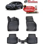 Cupra Leon Tsi/HYRİT 2023-2025 Havuzlu Paspas - Siyah
