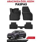 Cupra Terramar 2024-2025 Model Araca Özel Havuzlu Paspas Takım - Siyah