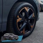 Cupra Terramar Jant Kaplama Sticker Set (METALİK MAT BAKIR)