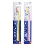 Curaprox CS3960 el diş fırçası süper yumuşak, 2 adet, (çeşitli renklerde, renk seçilemez), çok yumuşak diş fırçası, diş fırçası