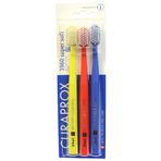 Curaprox Swiss 3960 Süper Yumuşak Diş Fırçası 0.12mm Çeşitli Renkler (3 PAKET)