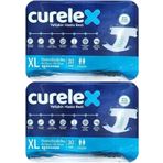 Curelex Yetişkin Bel Bantlı Tekstil Yüzey Extra Large 2x30 Adet Hasta Bezi