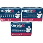 Curelex Yetişkin Bel Bantlı Tekstil Yüzey Medium 3x30 Adet Hasta Bezi