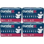 Curelex Yetişkin Bel Bantlı Tekstil Yüzey Medium 4x30 Adet Hasta Bezi