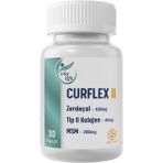 Curflex II - Tip 2 ve Zerdeçal içeren Gıda Takviyesi 30 Kapsül