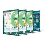 Curious & Genius 6 Yaş - Bilişsel Beceriler Geliştirme Aktiviteleri Seti (A-B-C seri)