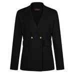 CURLBIUTY Kadın şık örgü ceket, sonbahar, kış, uzun kollu hırka, kazak, gündelik, cepli, hafif, sağlam örgü, blazer, Siyah, S