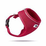 Curli 28-34x22 cm Kırmızı Basic Air-Mesh Köpek Göğüs Tasması